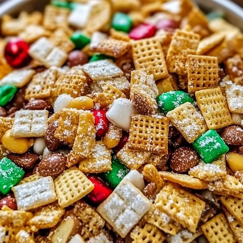 Christmas Chex mix