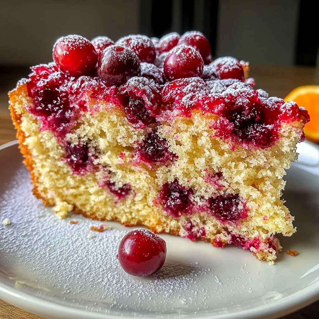 Cranberry Orange Cake