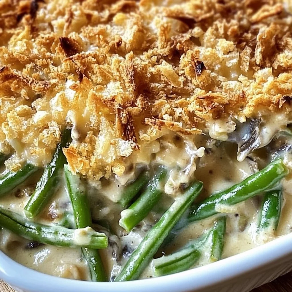 Creamy Green Bean Casserole