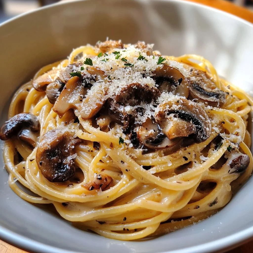 Mushroom Spaghetti