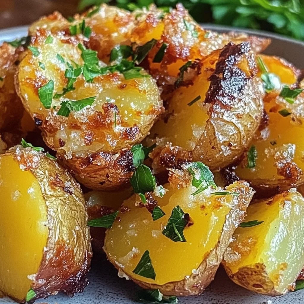 Crispy Smashed Potatoes