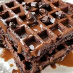 Fudgy Brownie Waffles