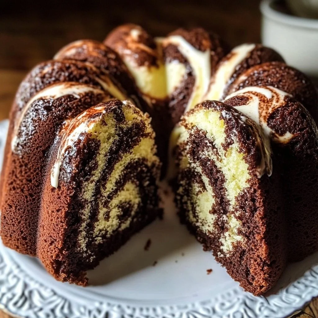 Marble Bundt Cake