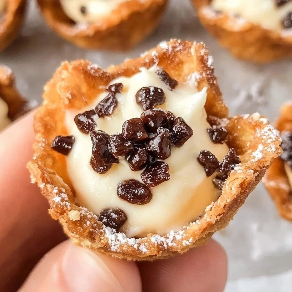Mini Cannoli Cups