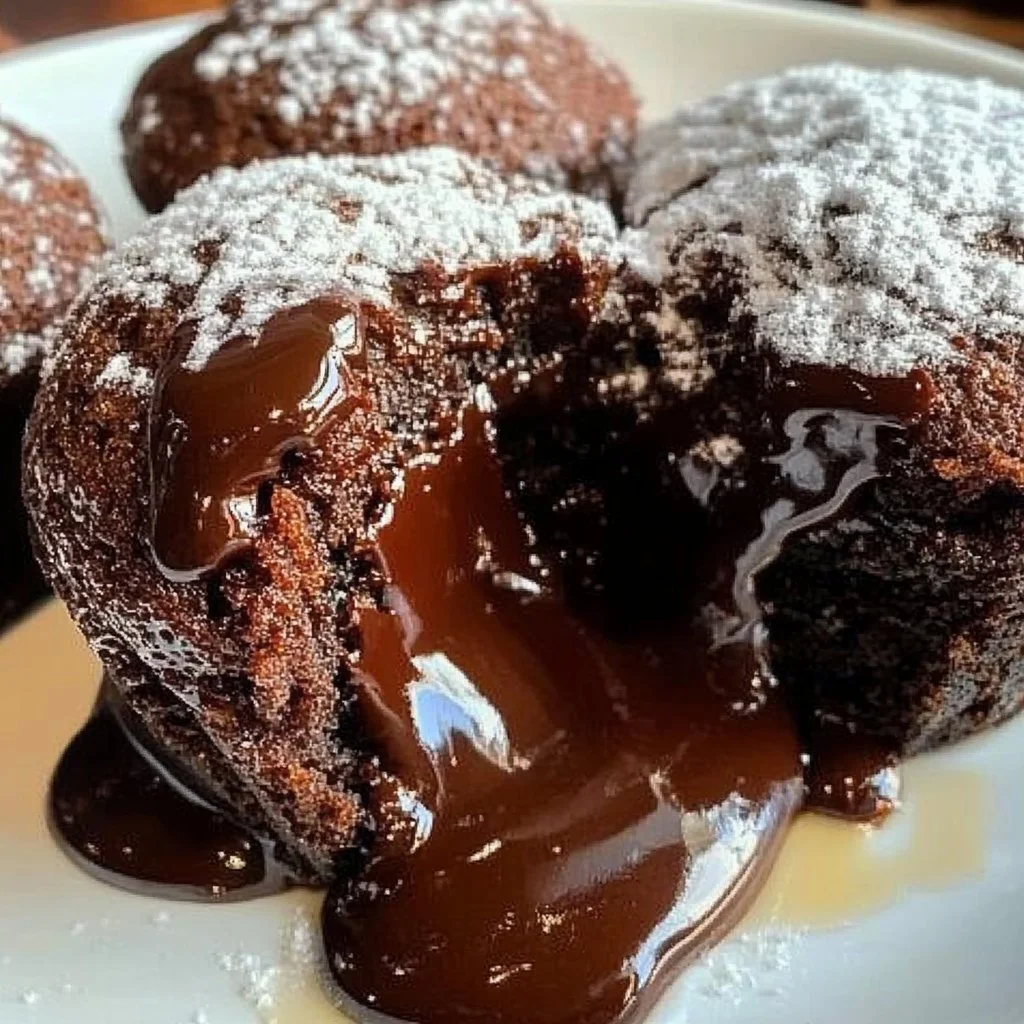 Molten Chocolate Lava Cupcakes