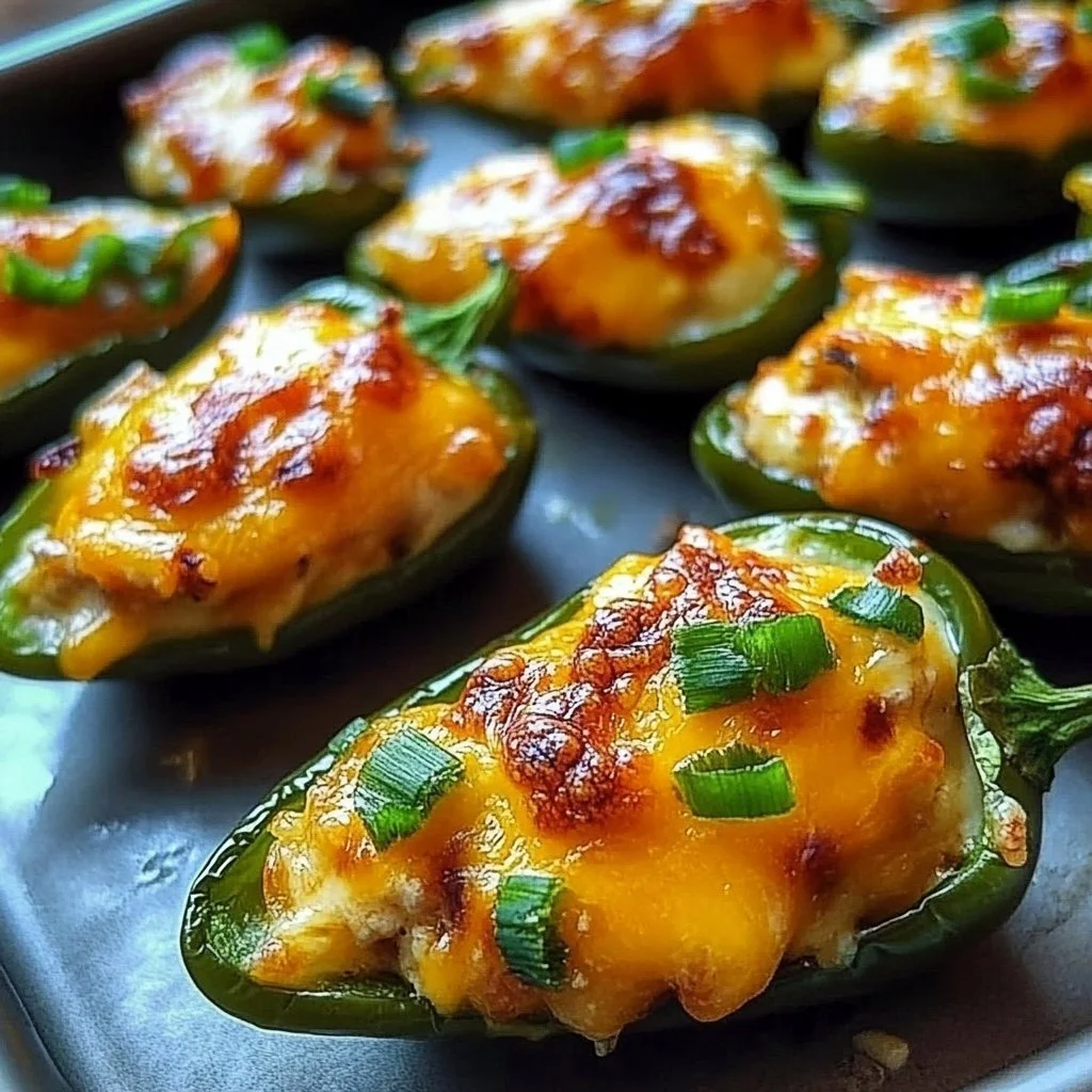 Nacho Cheese Stuffed Mini Peppers