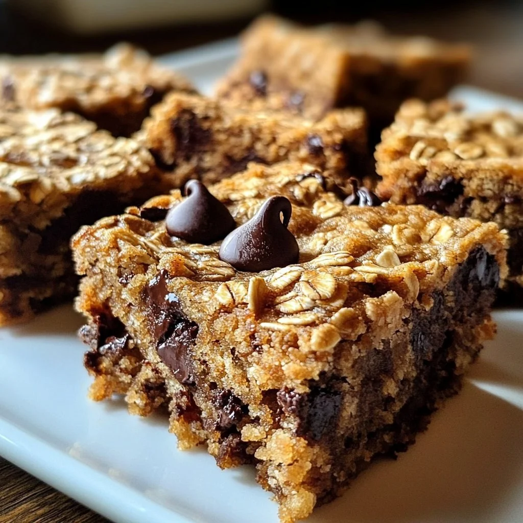 Oatmeal Chocolate Chip Bars