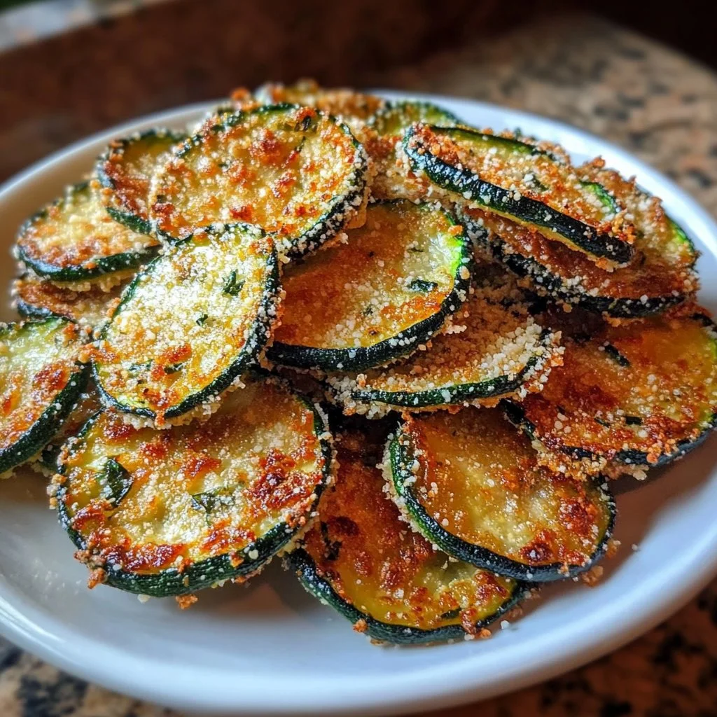 Parmesan Zucchini Chips