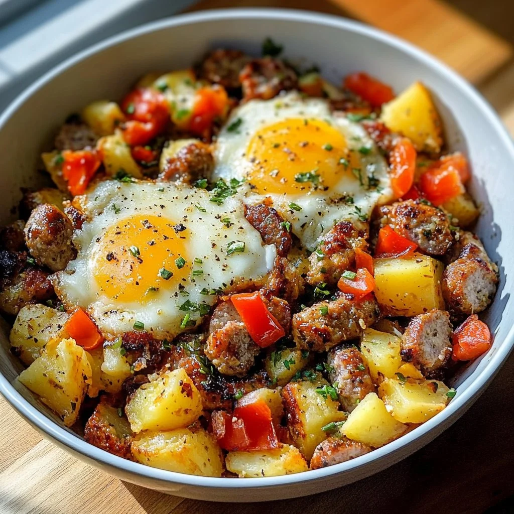 Sausage and Potato Breakfast Bowls