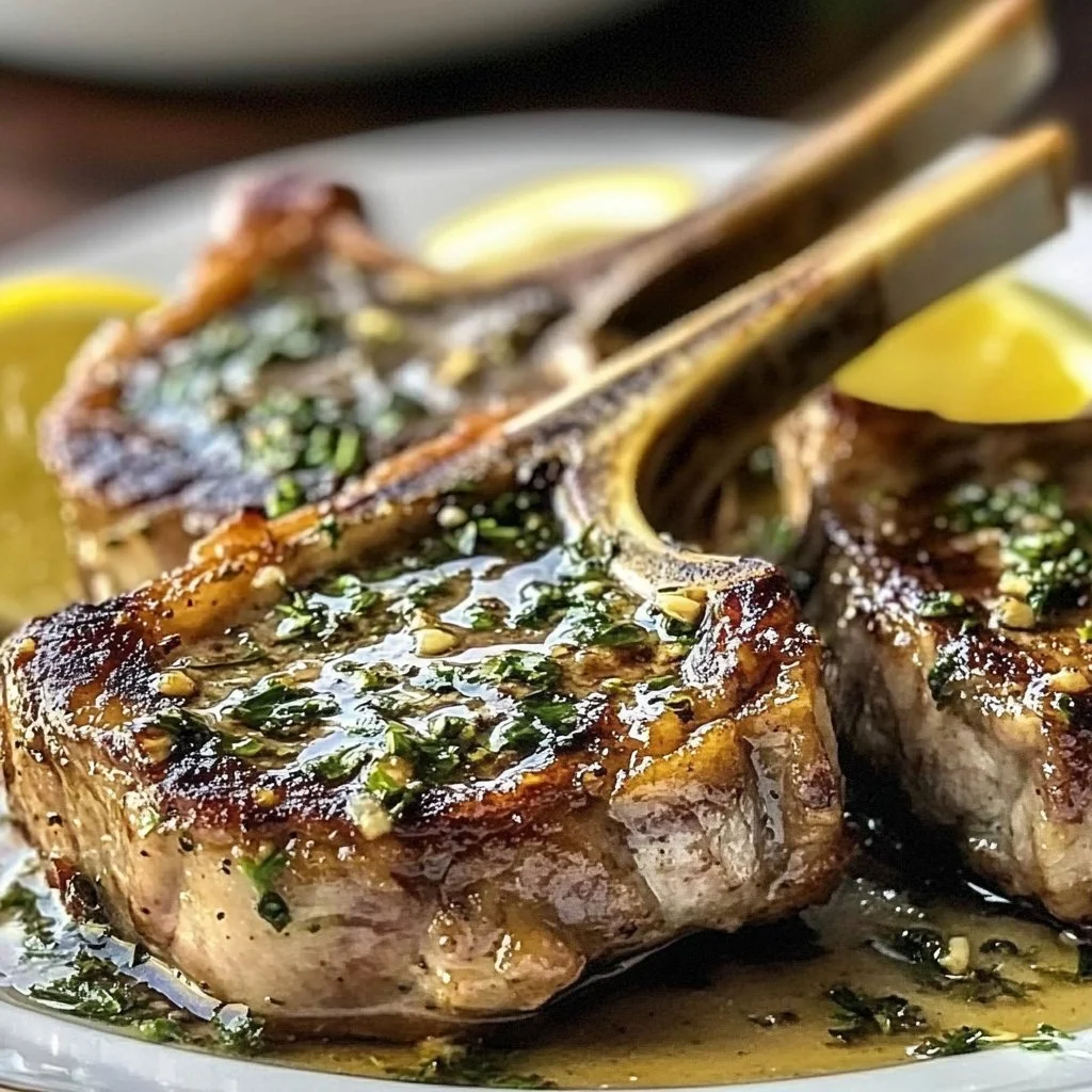 Garlic and Herb Lamb Chops