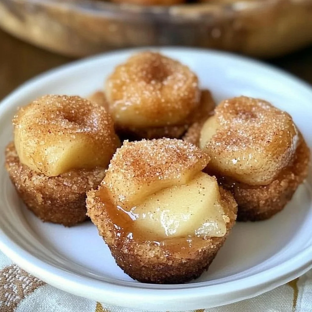 Snickerdoodle Apple Pie Bites