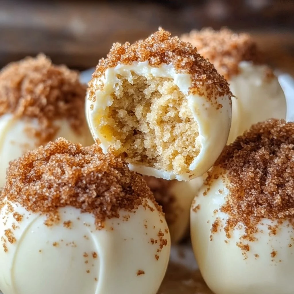Snickerdoodle Cream Cheese Truffles