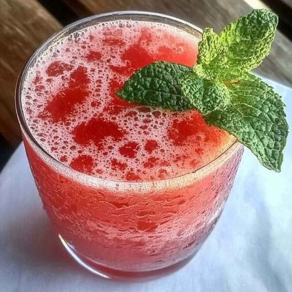 Sparkling Watermelon Juice