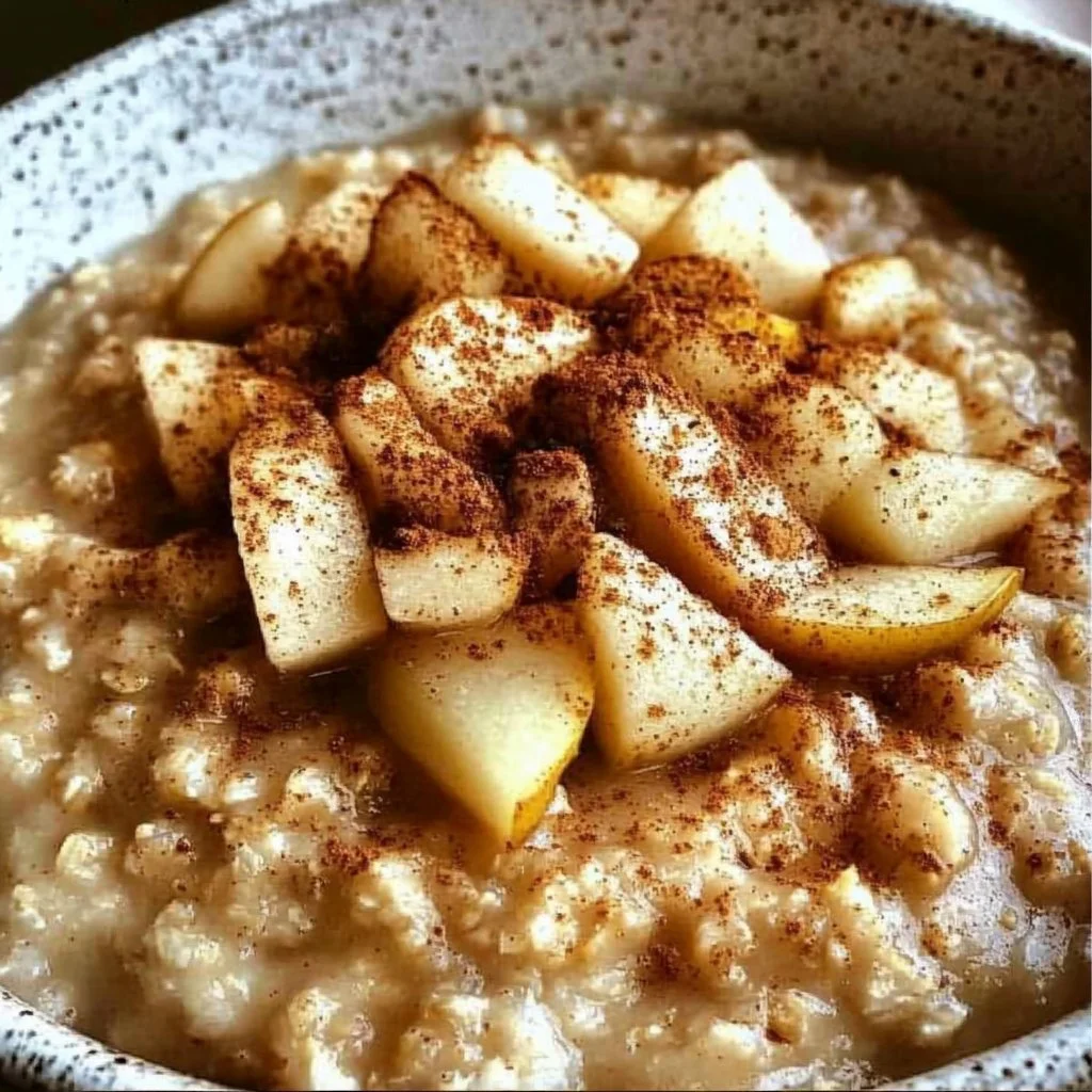 Spiced Pear Oatmeal