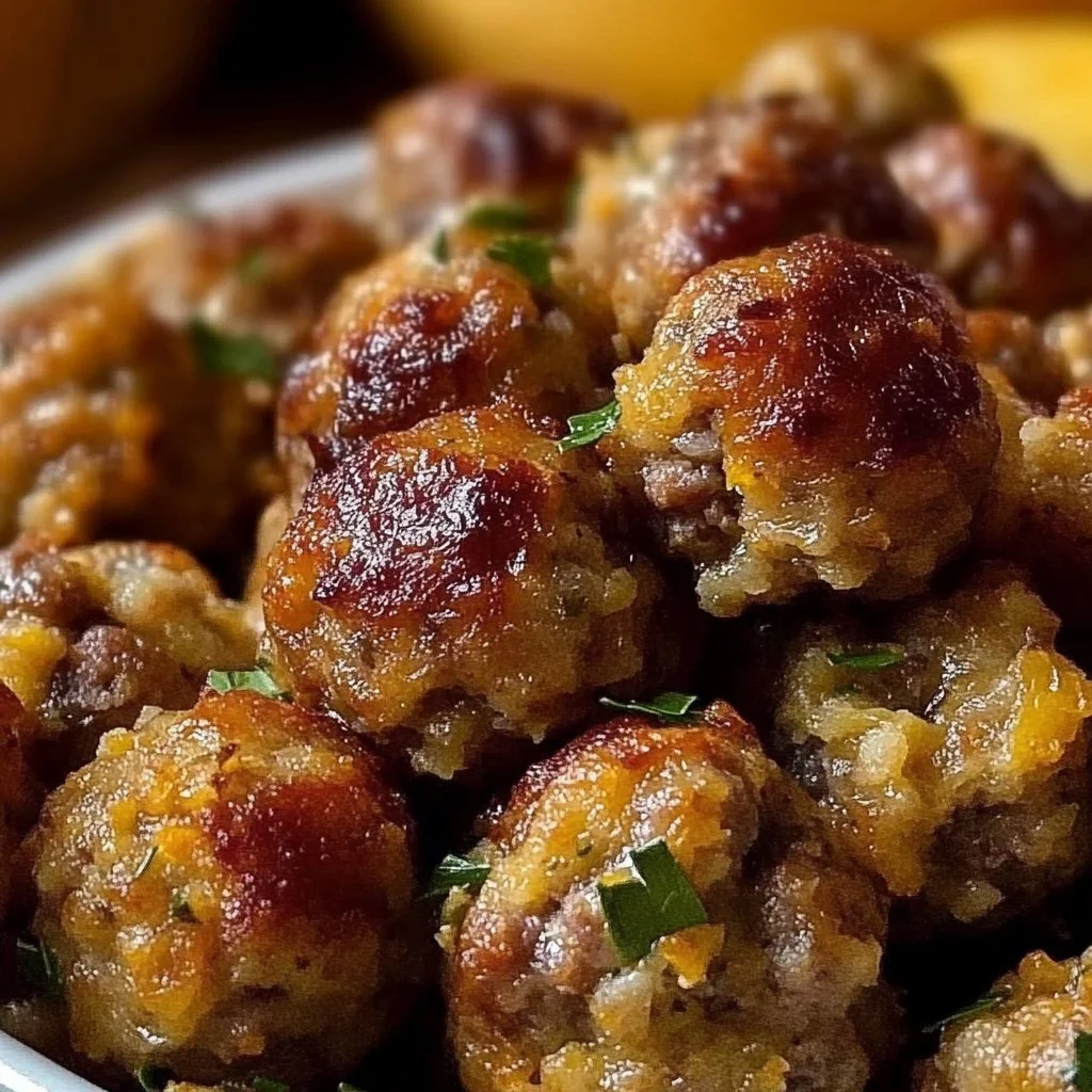 Stuffing Sausage Balls