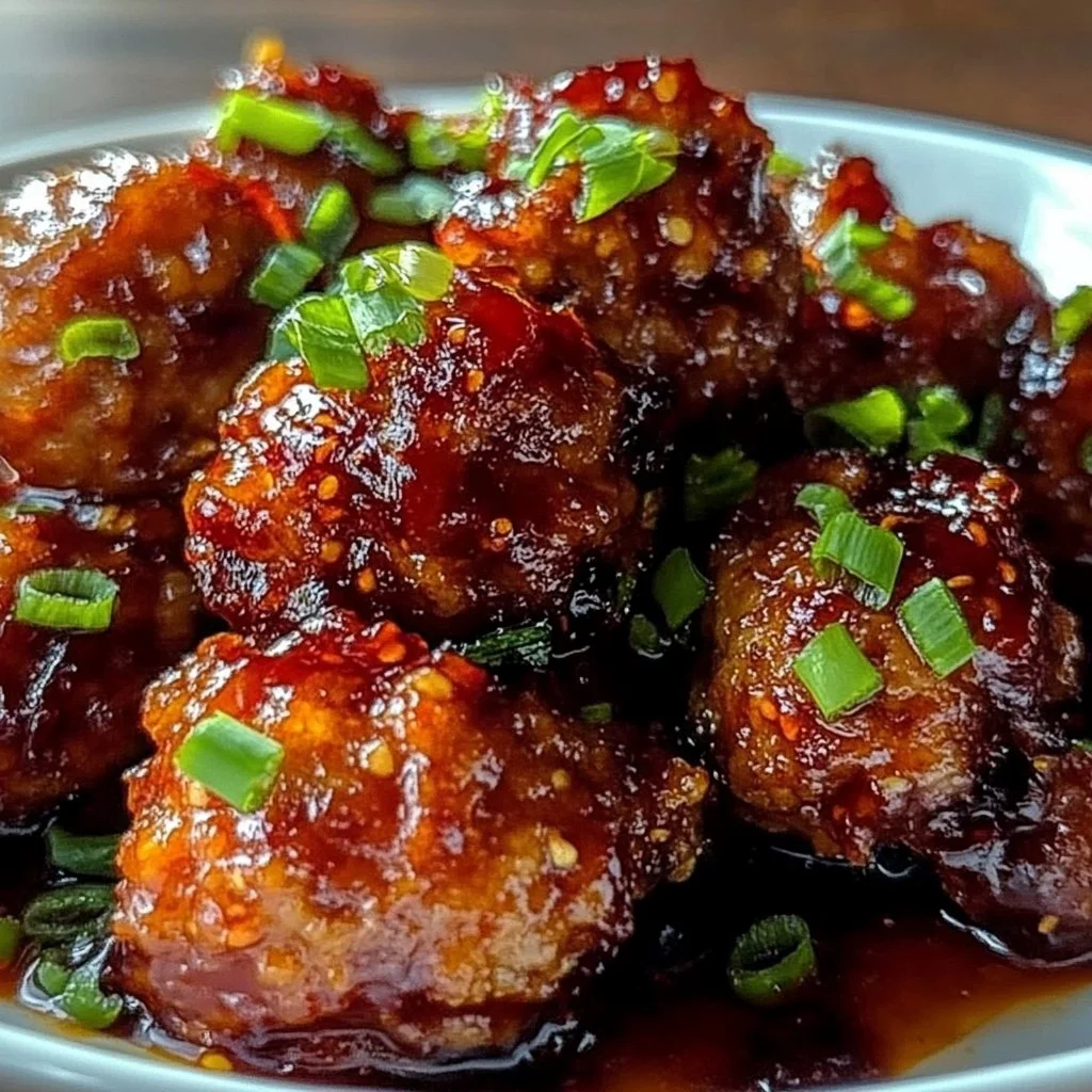 Sweet Chili Meatballs