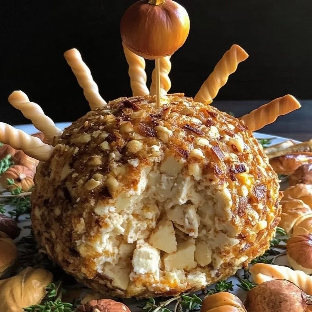 Thanksgiving Turkey Cheese Ball