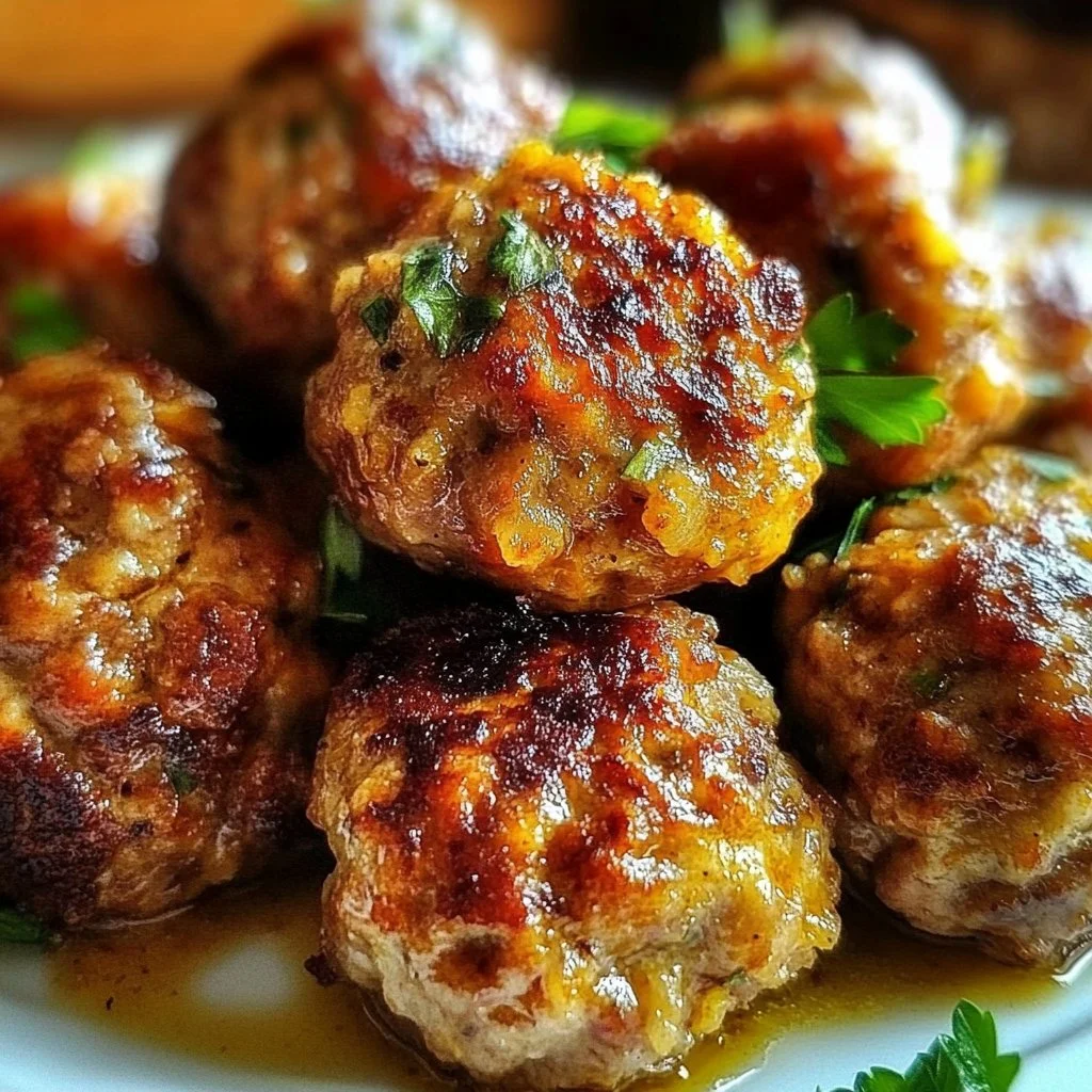 Thanksgiving Turkey Meatballs