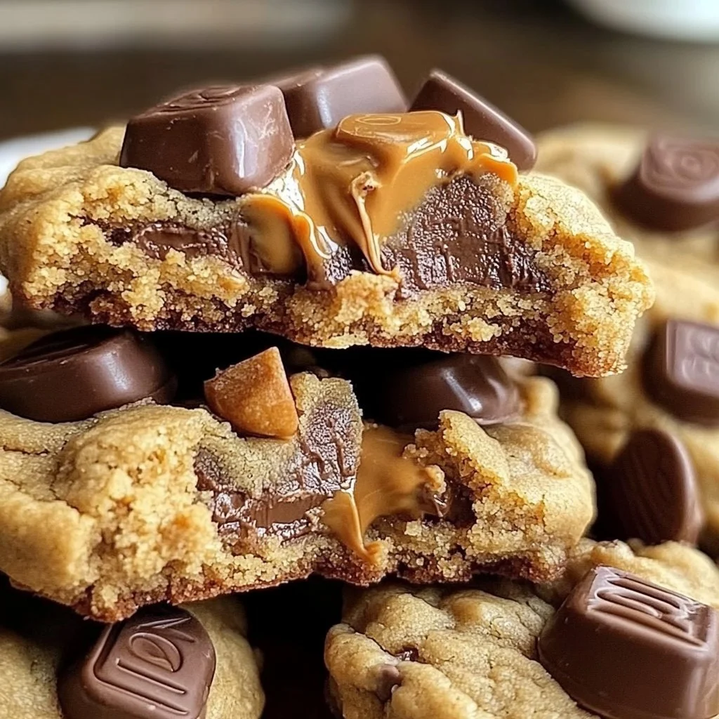 Triple Reese’s Peanut Butter Cookies