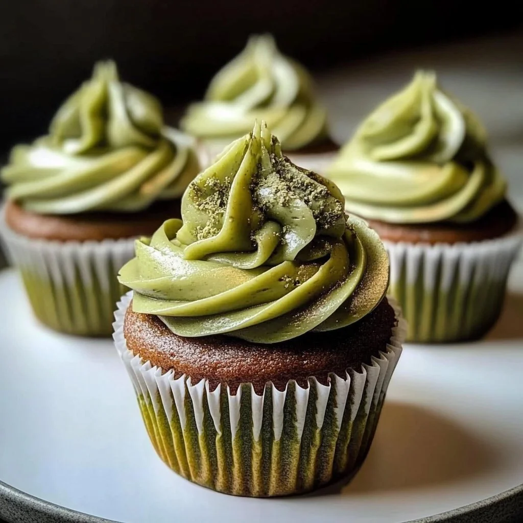 Vegan Matcha Cupcakes