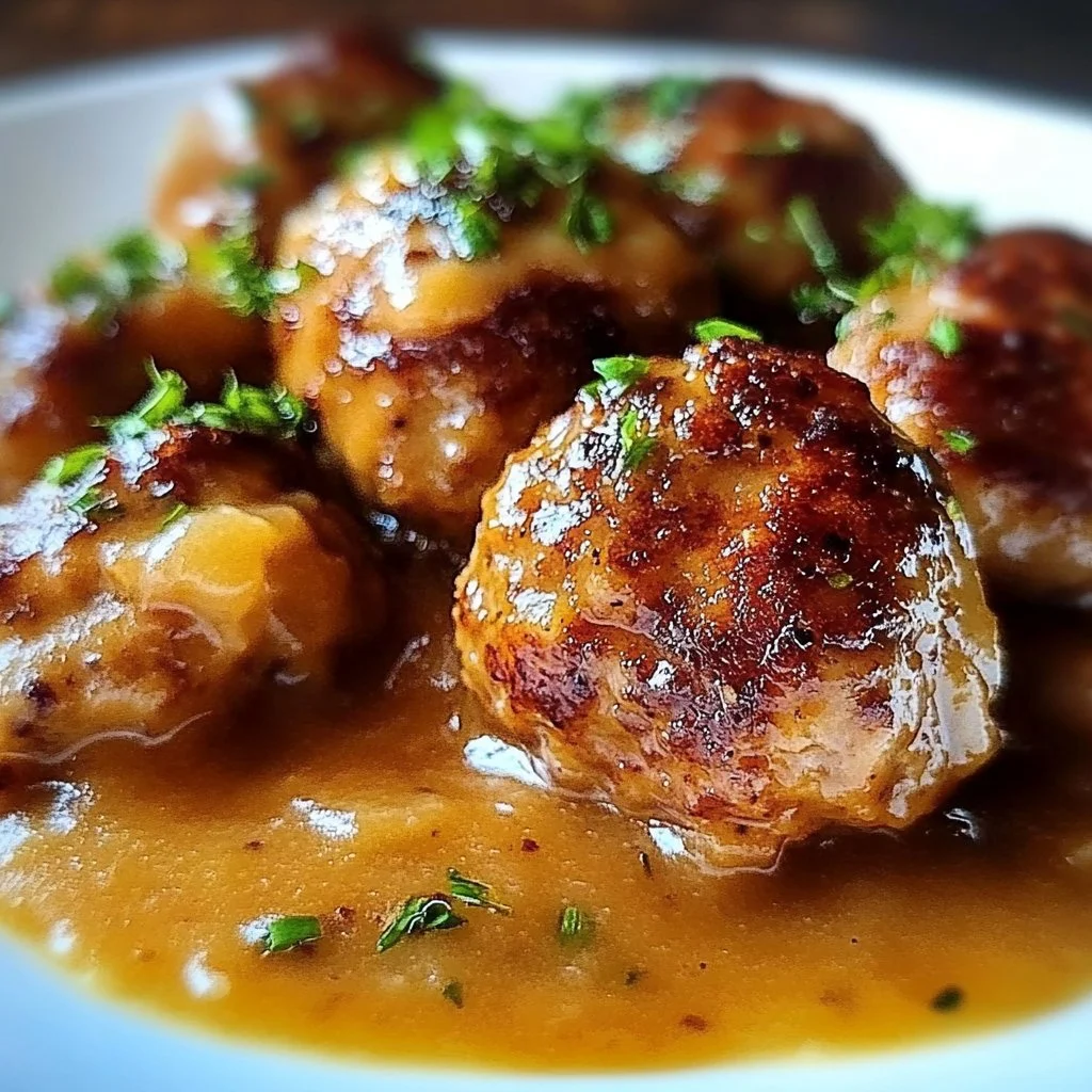 Vegan Meatballs Gravy Gluten Free