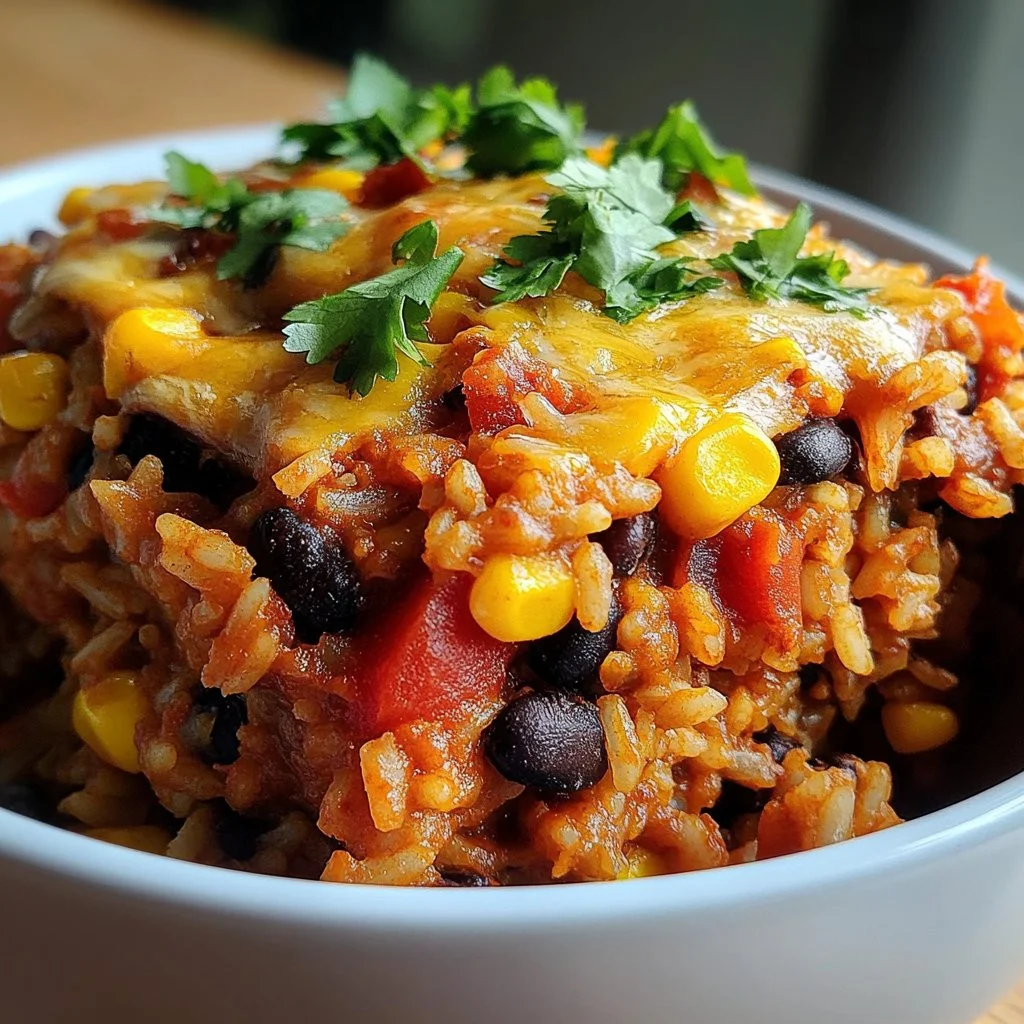 Vegetarian Mexican Rice Casserole