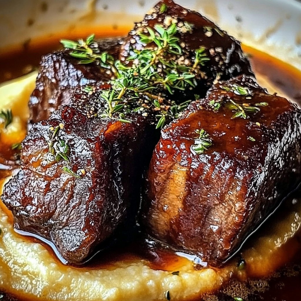 Tender Braised Short Ribs
