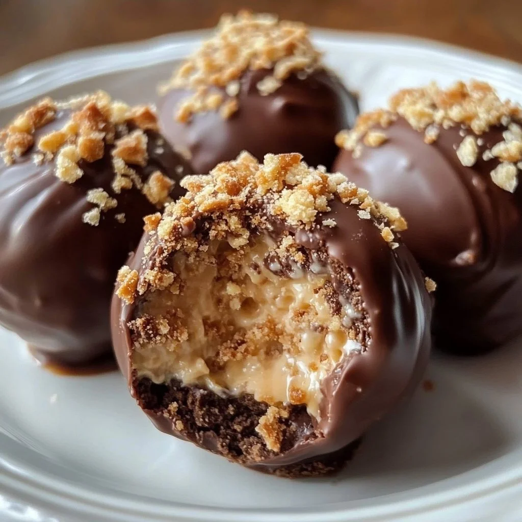 Toblerone Cheesecake Balls