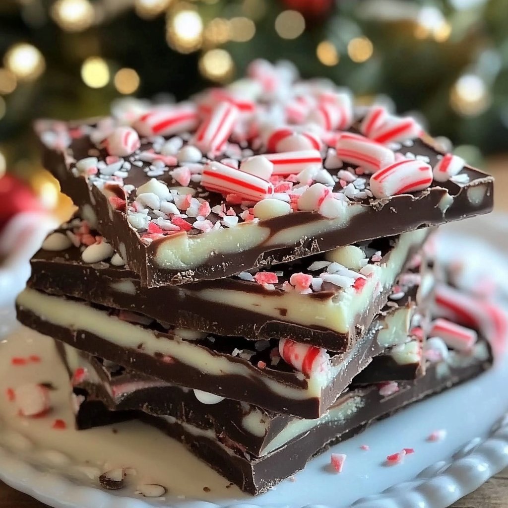 Chocolate Peppermint Bark