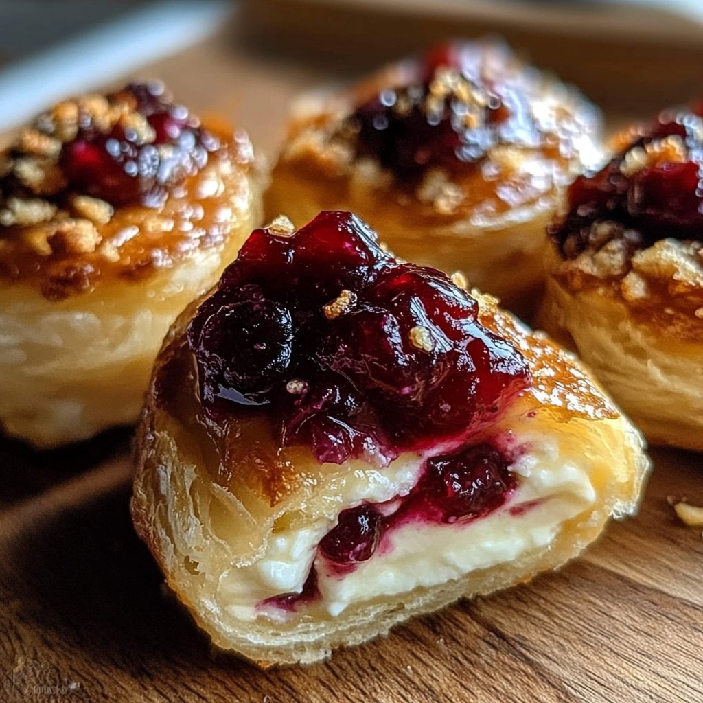 Cranberry and Brie Bites: 7 Irresistible Flavor Moments