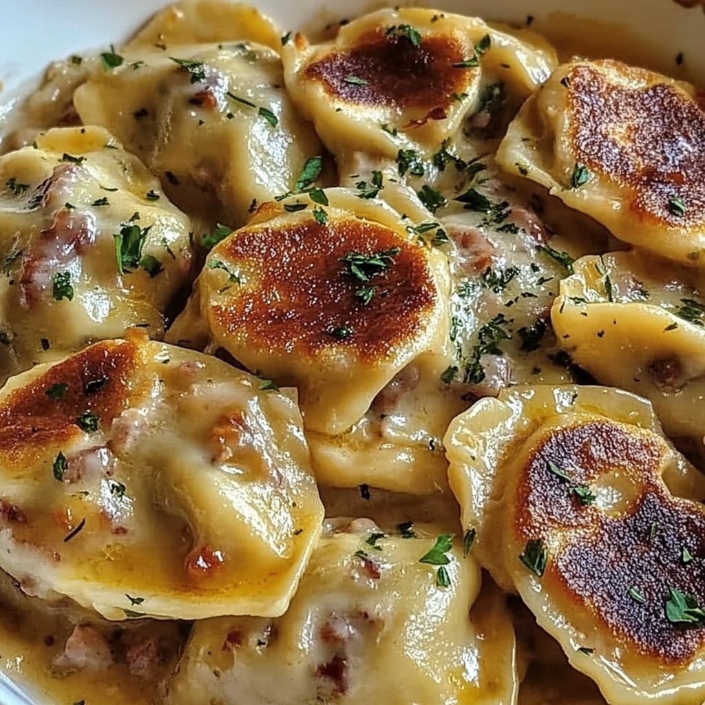 Classic Slow Cooker Pierogi