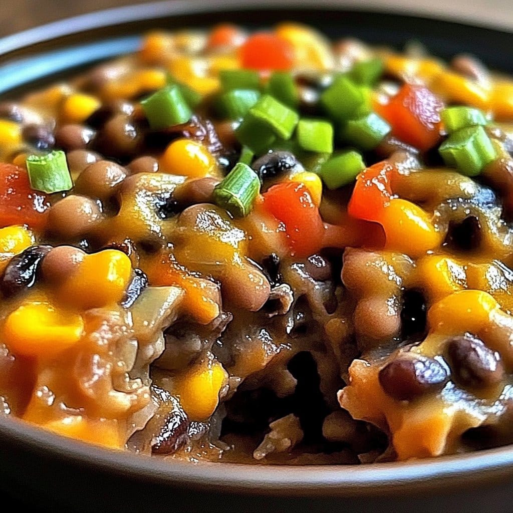 Irresistible Black-Eyed Pea Casserole