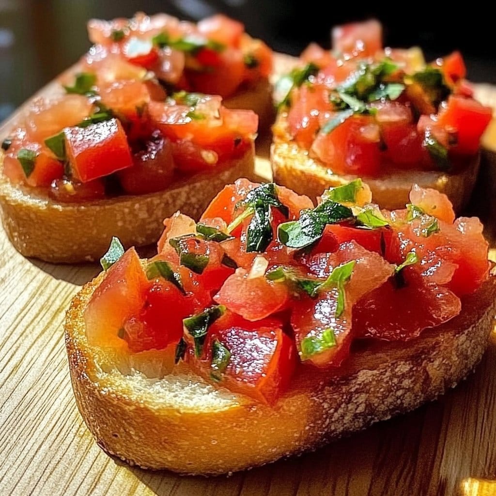 Bruschetta Appetizers