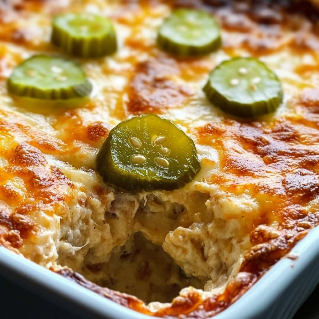 Hot And Cheesy Fried Pickle Dip Recipe to Wow Your Guests