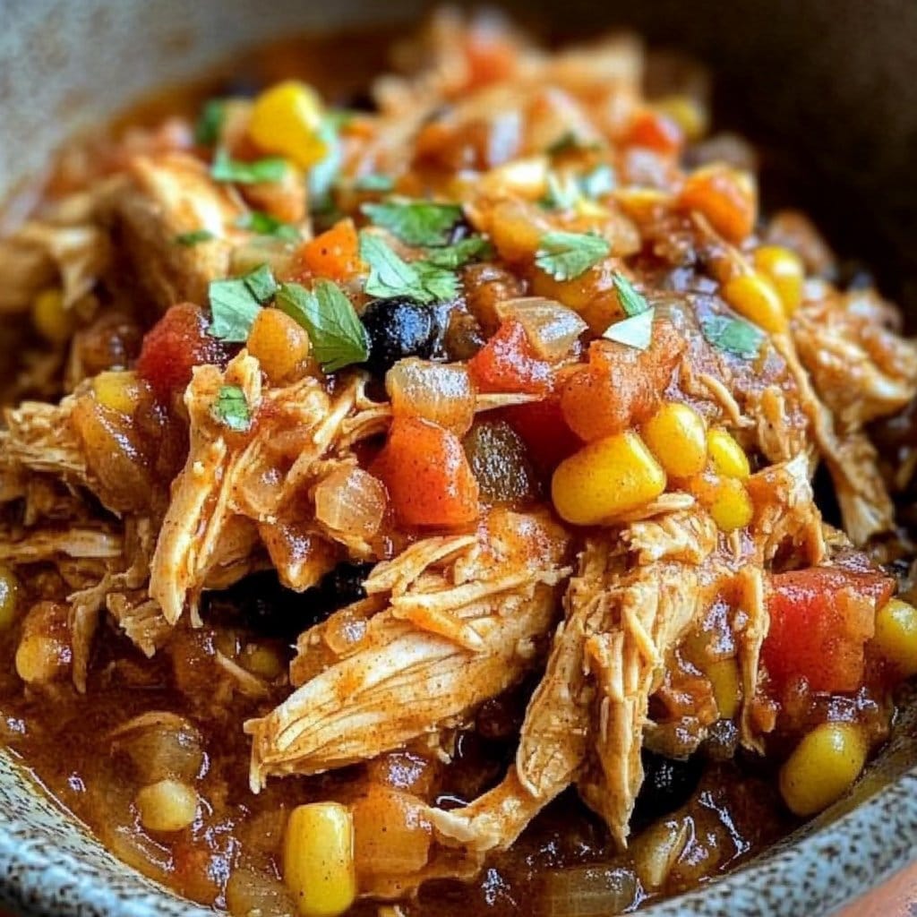 Crockpot Mexican Chicken