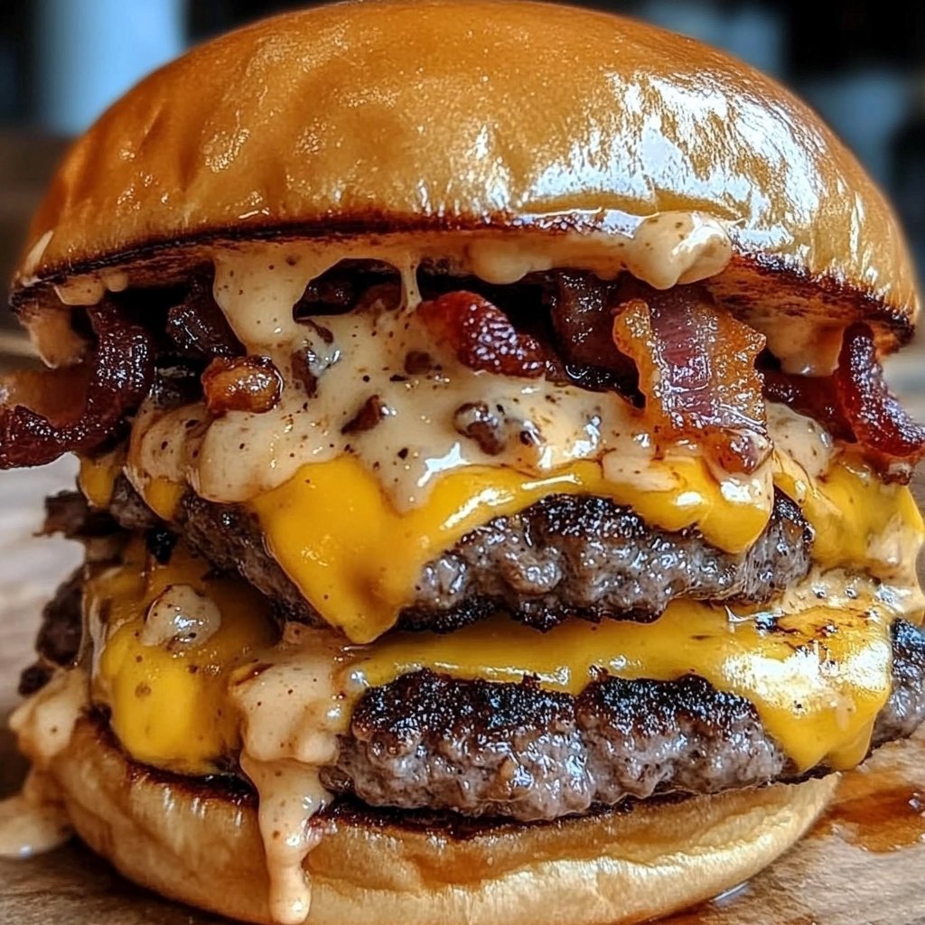 Ultimate Smash Burger Bacon Cheddar