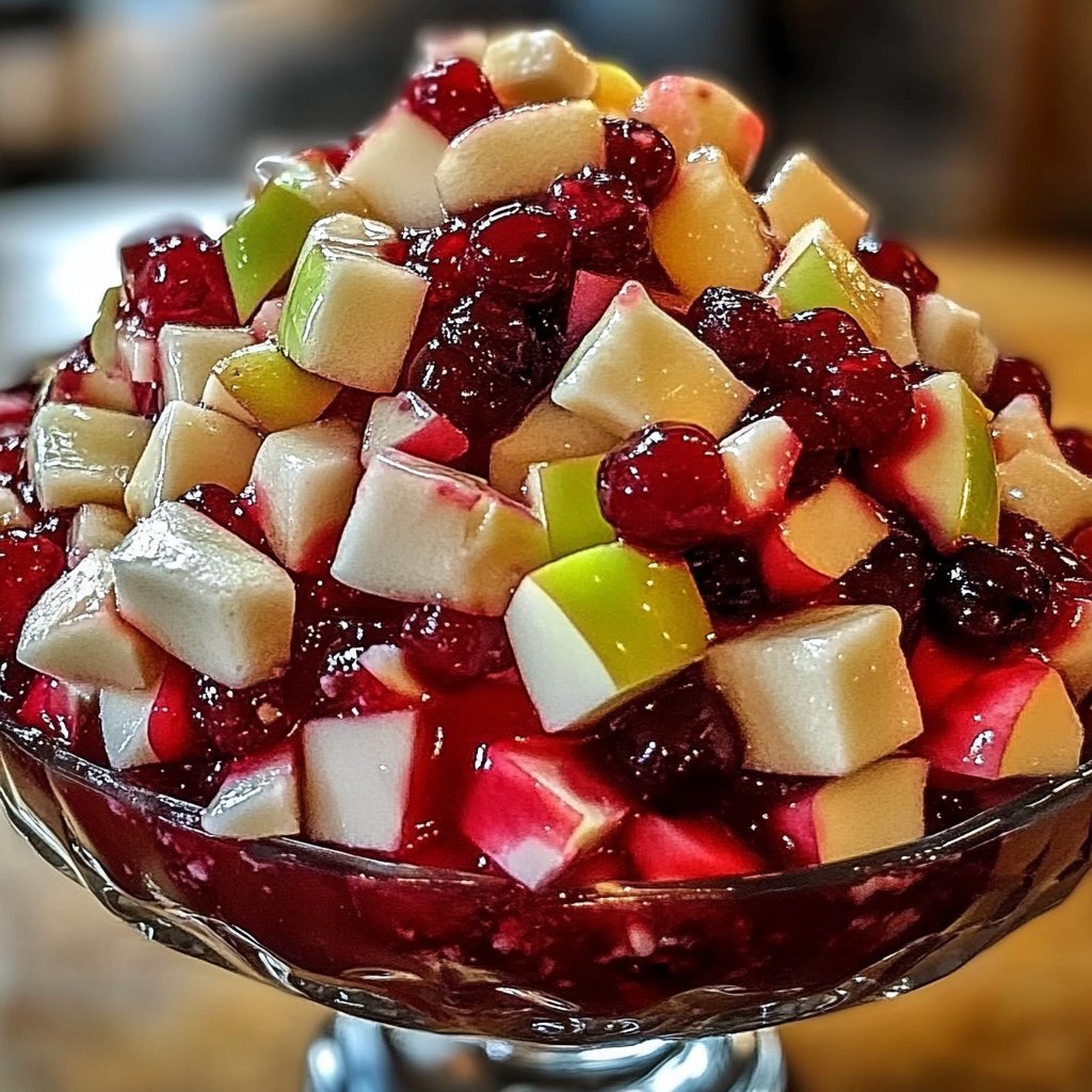 Cranberry Apple Jello Salad