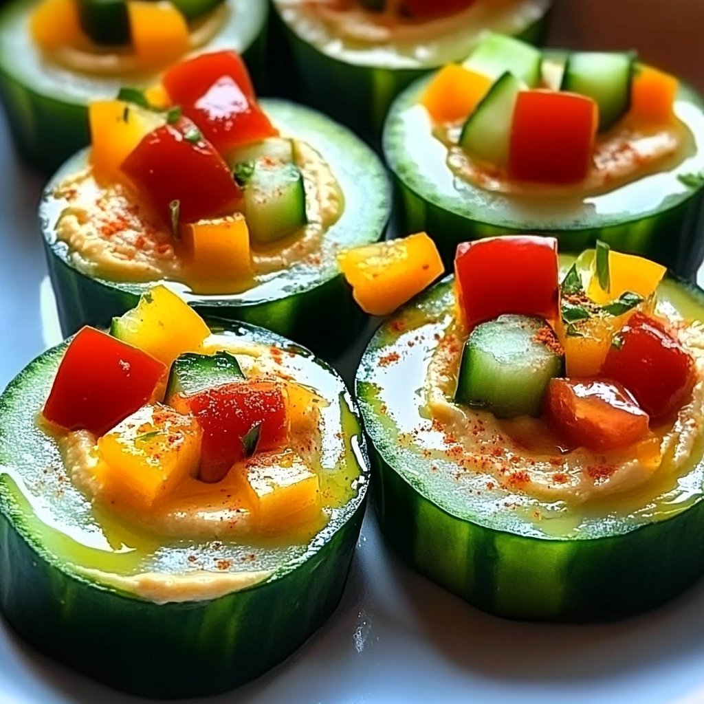 Cucumber Hummus Cups: 5 Tasty Ways to Impress Guests