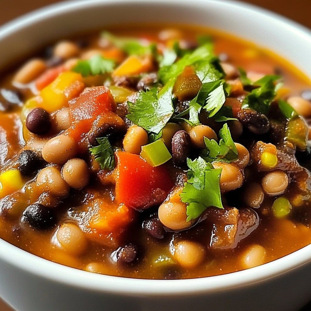 Irresistible Black Eyed Pea Chili