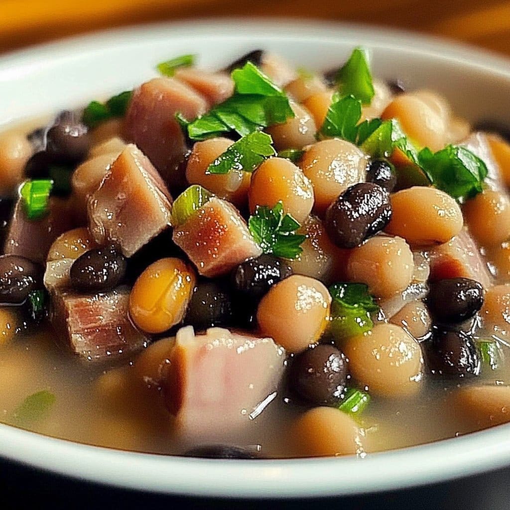 Irresistible Black Eyed Peas and Ham