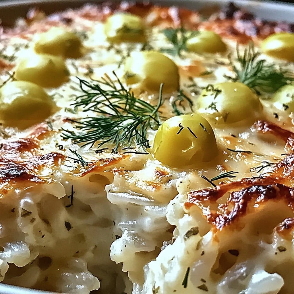 Easy Chicken Tzatziki Rice Bake