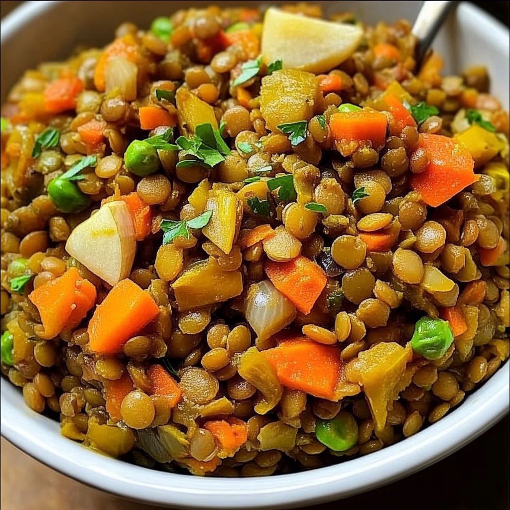 Lentil & Veggie Pilaf: 5 Flavorful Steps to Delight