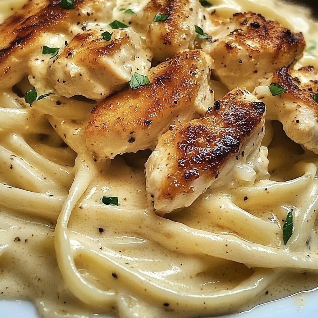 Healthy Chicken Alfredo (Cauliflower Sauce) You’ll Love