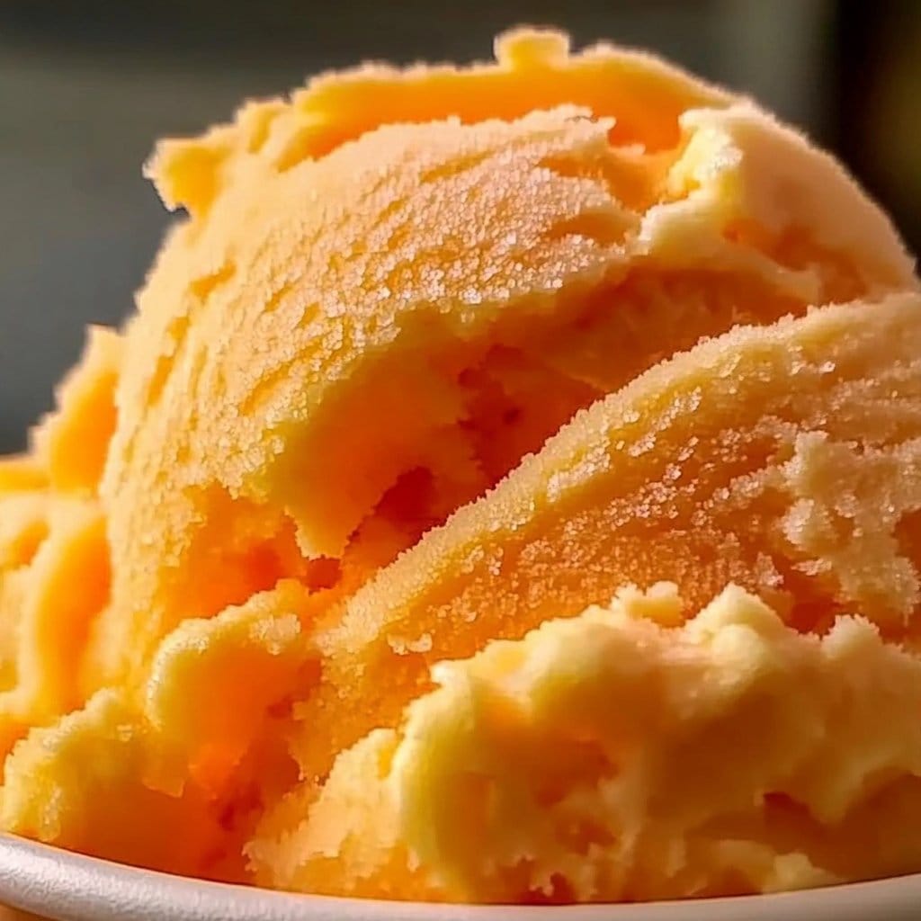 Orange Crush Sherbet