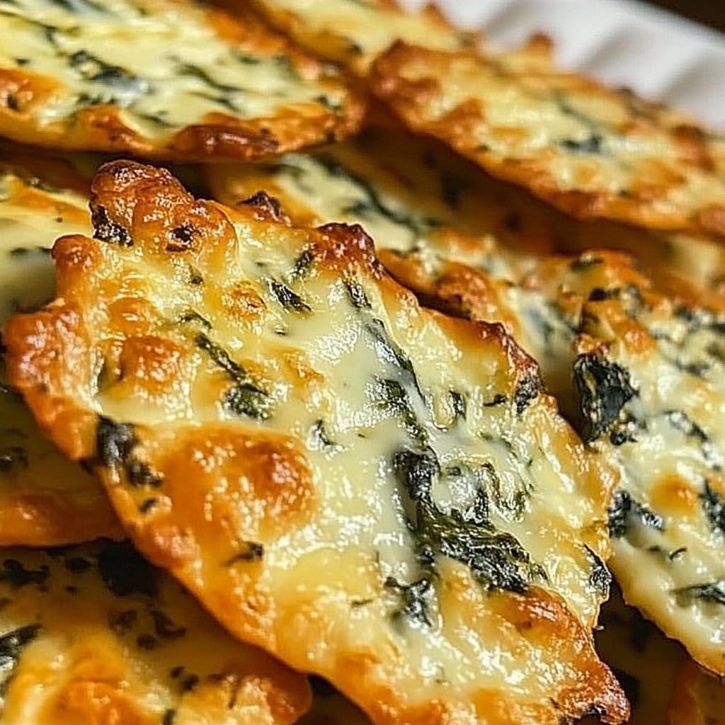 Spinach Dip Cheese Crisps: 5 Irresistible Bites to Enjoy
