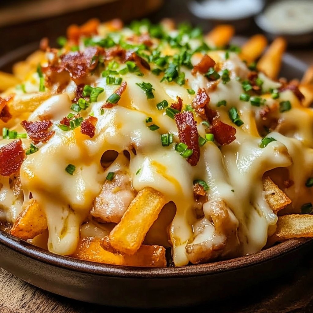 Irresistible Chicken and Cheese Poutine