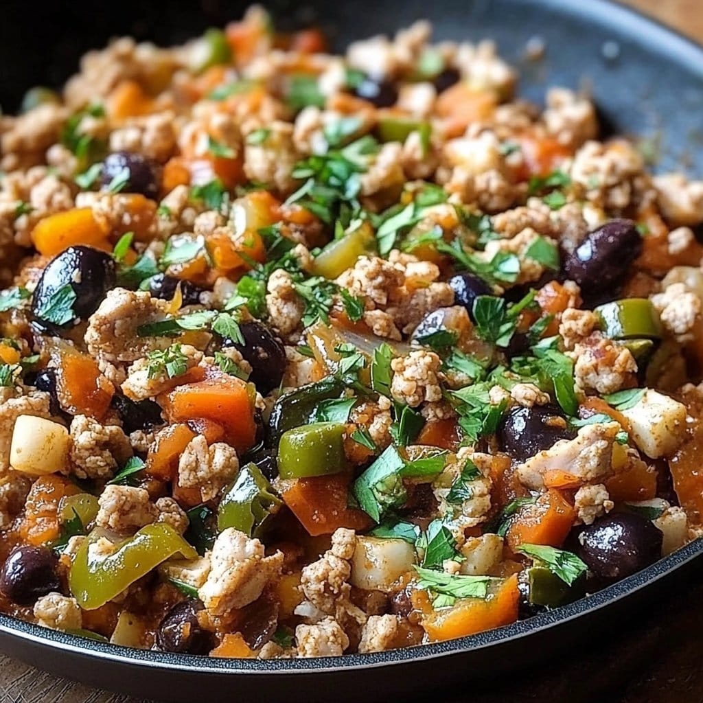 Mediterranean Keto Ground Chicken Skillet: 5 Flavorful Steps