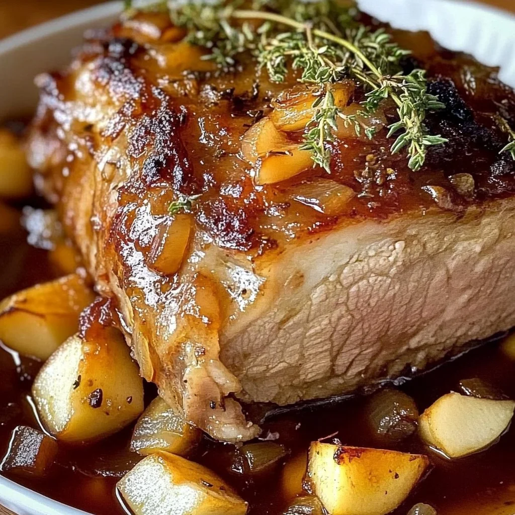 Apple Cider Pork Roast