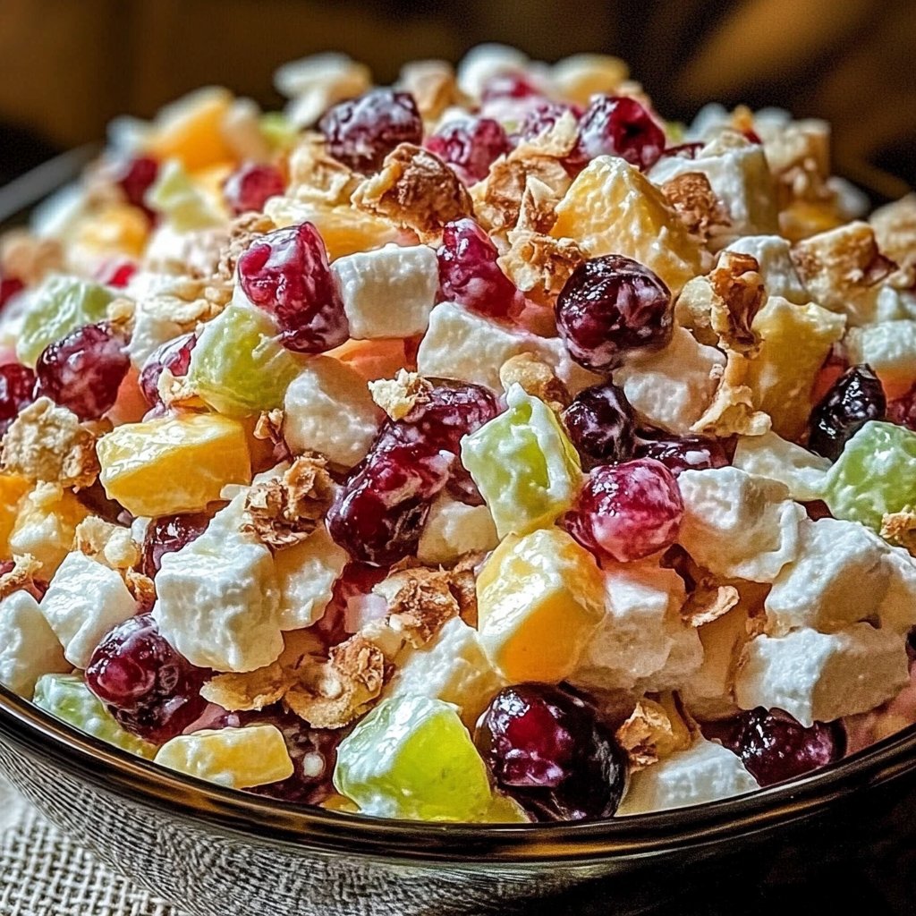 Cranberry Ambrosia Salad