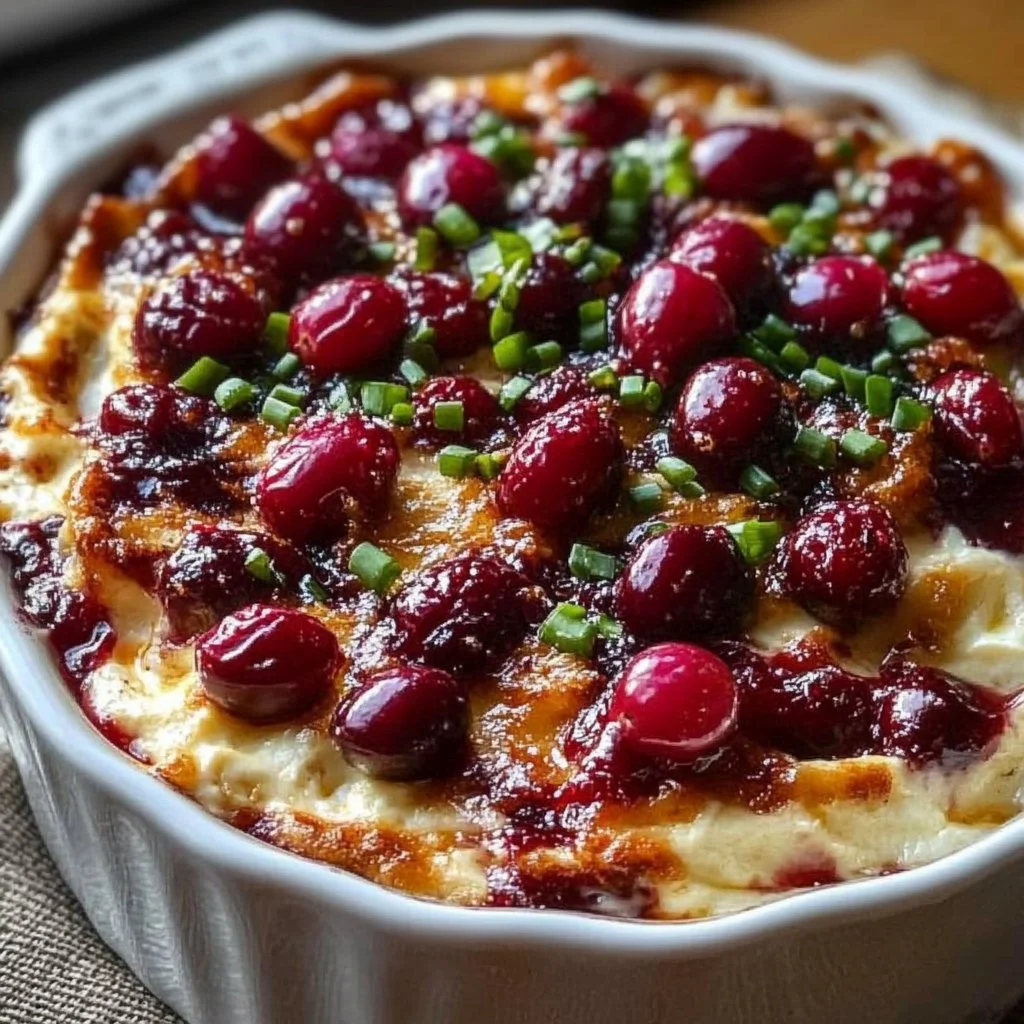 Baked Cranberry Cream Cheese Dip